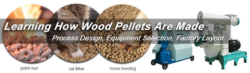 how wood pellets are made