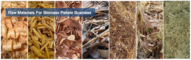 Biomass Raw Materials for Pellet Business
