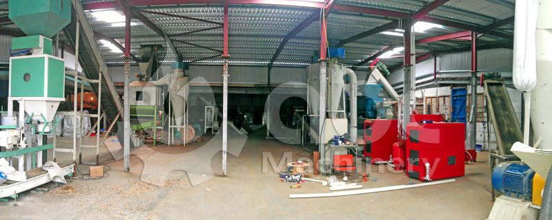 wood pellet production system for medium and large business plan